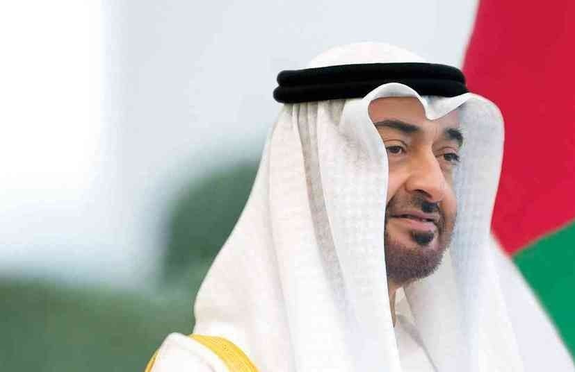 عکس پادشاه و رئیس دولت جدید امارات