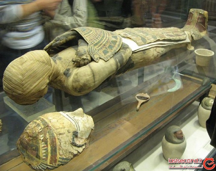 عکس تابوت های مومیایی تازه کشف شده از مصر باستان