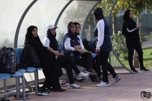 تمرینات فوتبال دختران ایران