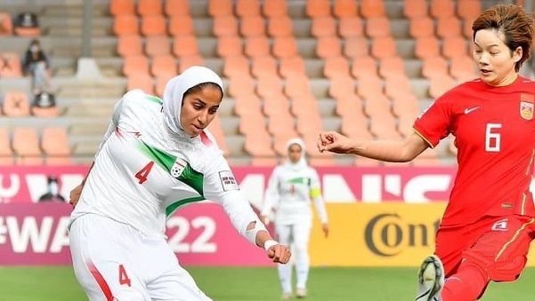 عنوان ایران در کافا فوتبال زنان