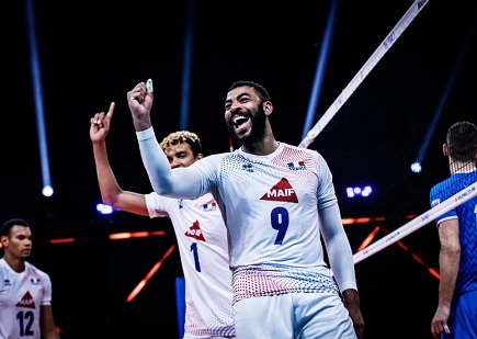 راحتترین برد والیبال فرانسه در مرحله حذفی لیگ ملتها