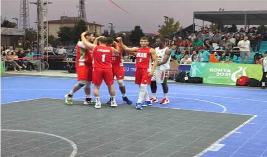 تیم 3 نفره بسکتبال ایران با 6 برد برنزی شد