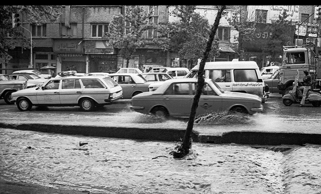 سیل 35 سال پیش در تهران