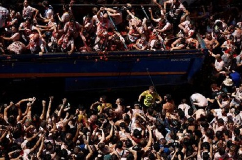 جشن پرتاب گوچه در اسپانیا