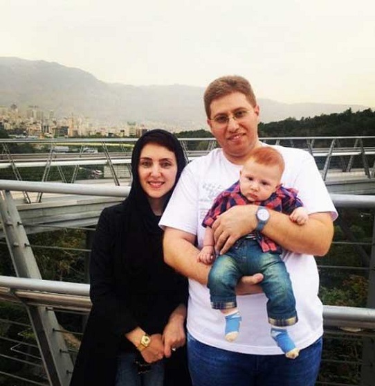 عکس جدید مهسا کرامتی با فرزند و همسرش در یک قاب