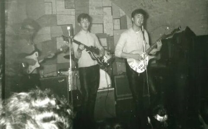 عکس زیر خاکی گروه موسیقی «بیتلز» در لیورپول