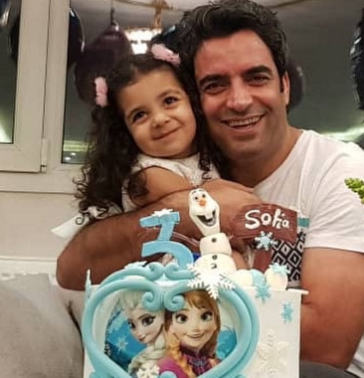جشن تولد با کیک خاص سوفیا هادی فرزند یکتا ناصر