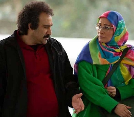 نسرین نصرتی و محسن تنابنده در سریال پایتخت