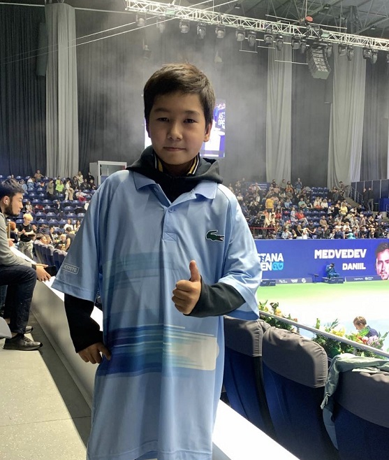 نواک جوکوویچ دل کودک 10 ساله آسیایی را شاد کرد