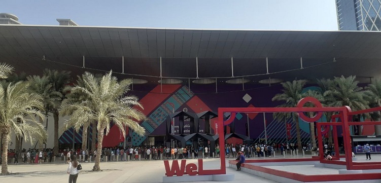 استقبال زودهنگام هواداران از مراسم افتتاحیه جام جهانی قطر