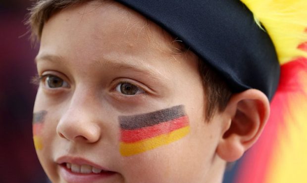 عکس متفاوت ترین هوادار بازی آلمان و اسپانیا