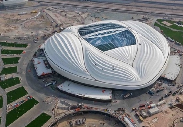 مشاهده اشکال در ورزشگاه فینال جام جهانی قطر