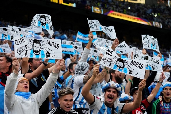 عکس کری هواداران آرژانتین