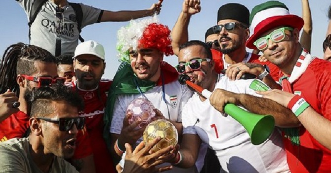 مجموع کل هواداران ورزشگاه های قطر در جام جهانی