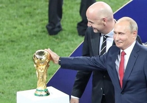 پوتین و جام جهانی روسیه